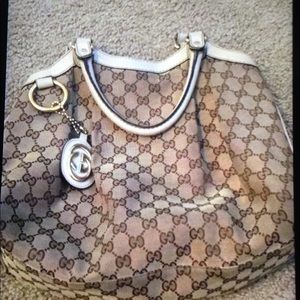 Large authentic Gucci handbag